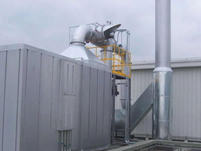 生物發(fā)酵產(chǎn)生的異味廢氣進行處理